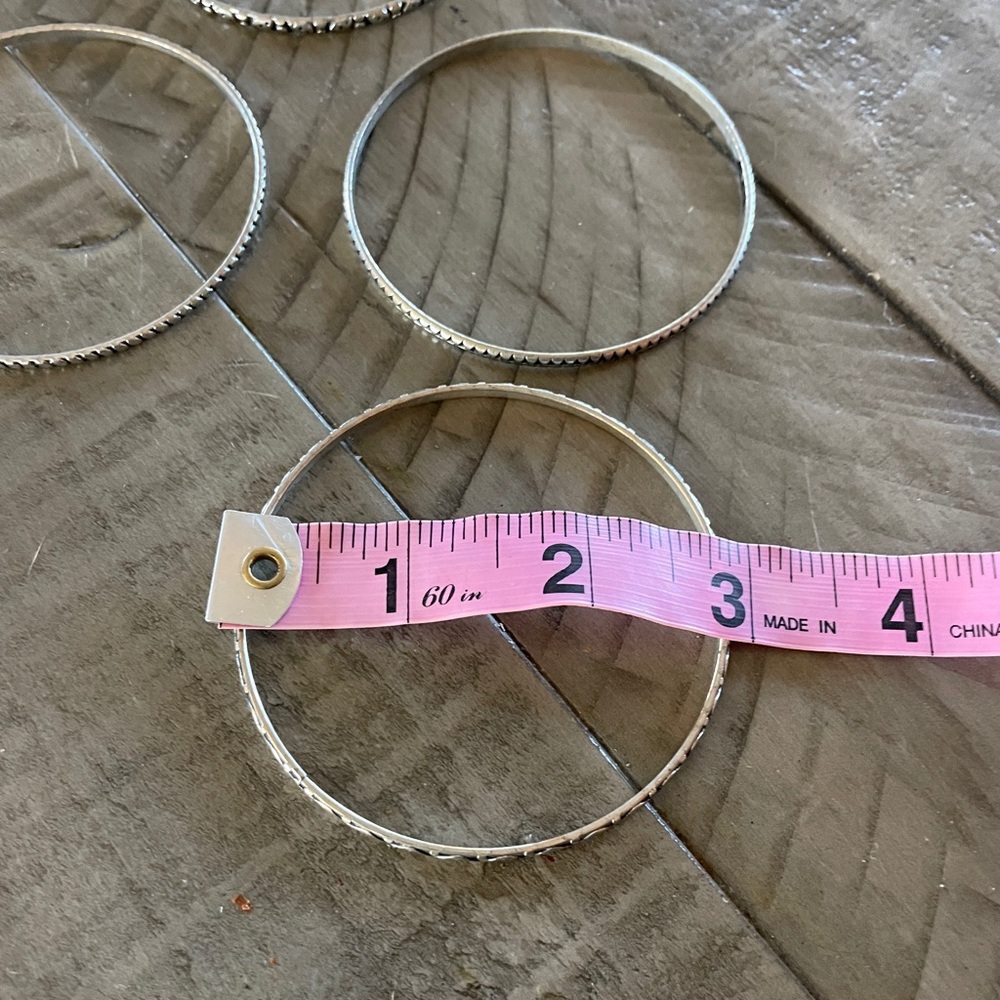 Bracelets / Bangle Bracelets Silver Color 5 Total - image 7